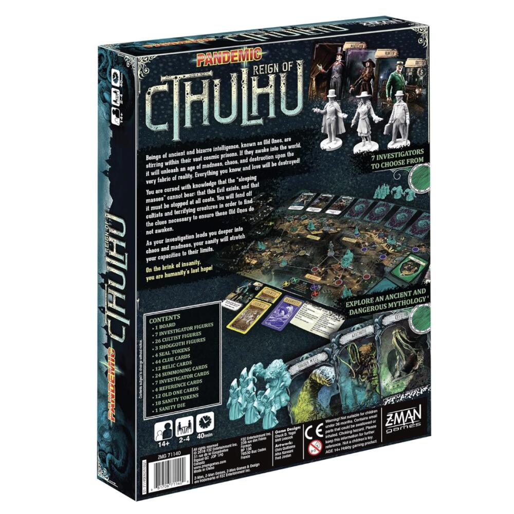 Pandemic Reign of Cthulhu
