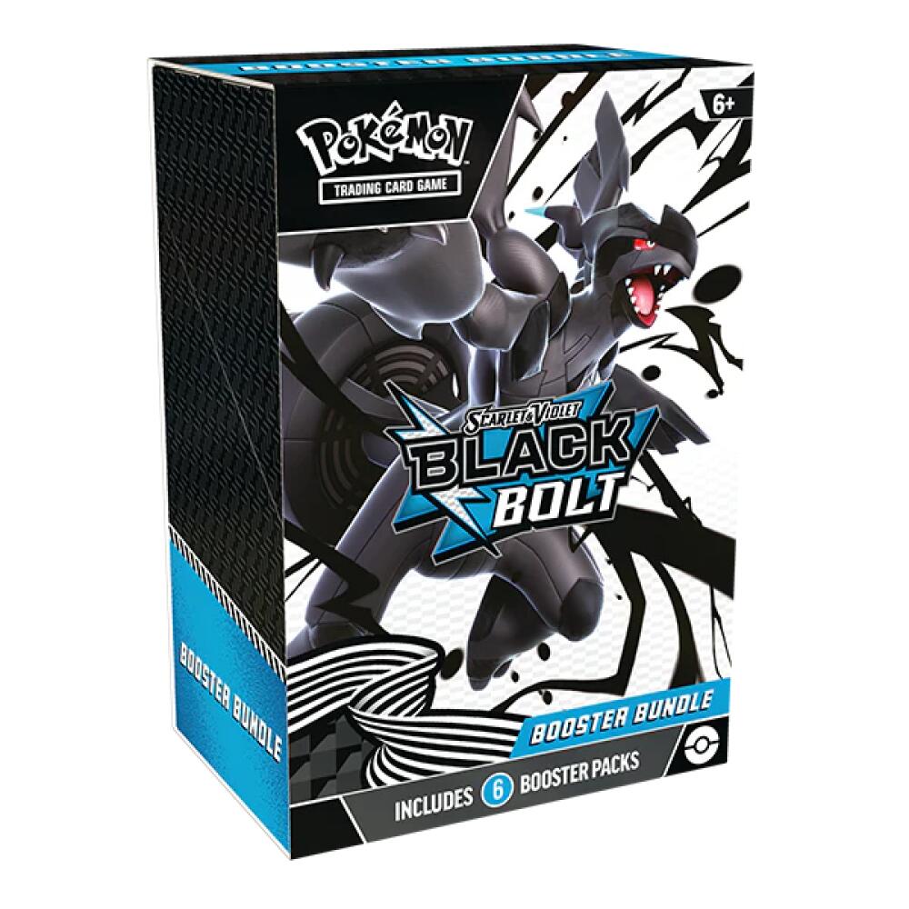 Pokemon TCG: Scarlet & Violet 10.5 Black Bolt- Booster Bundle