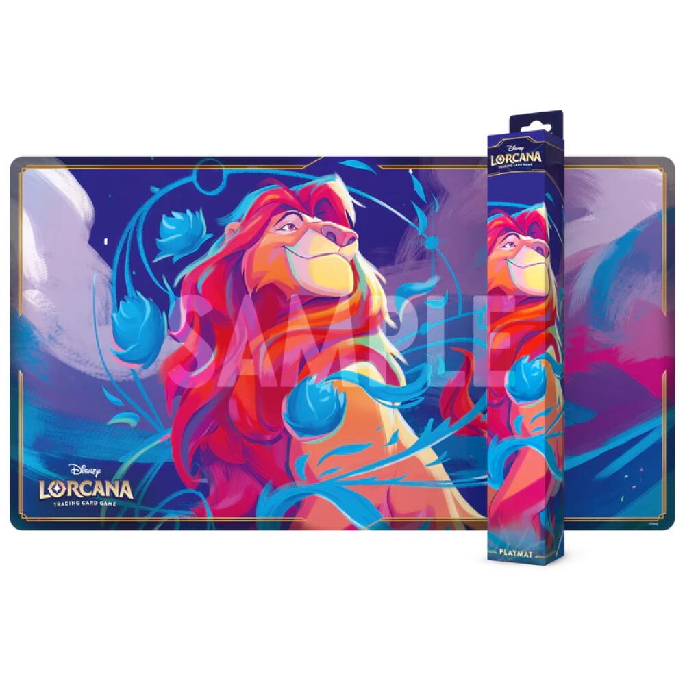 Lorcana TCG: Fabled – Playmat Mufasa – Ruler of Pride Rock