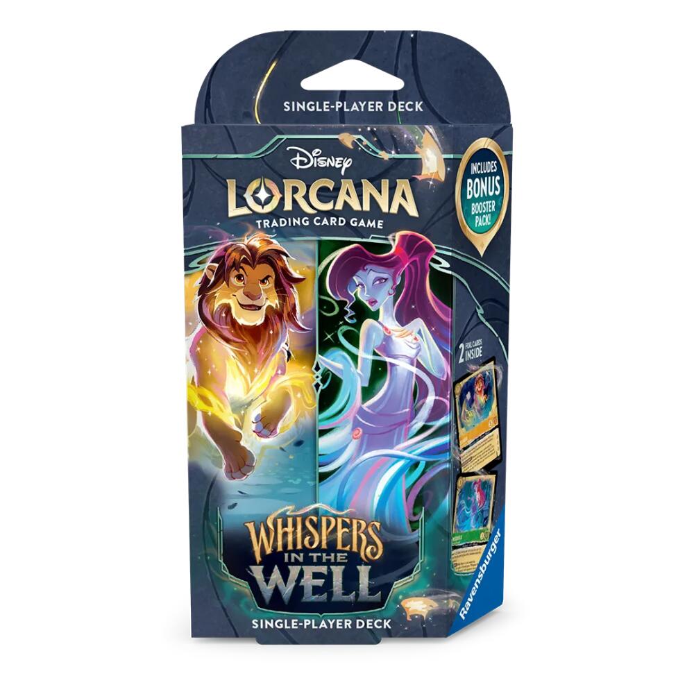 Lorcana TCG: Whispers in the Well – Starter Deck (Simba & Megara)