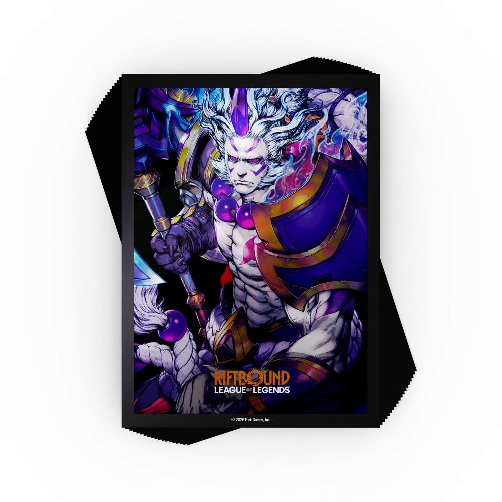 Card Sleeves: Riftbound- Spiritforged-‘Spirit Blossom Darius’ Art (100 ct)