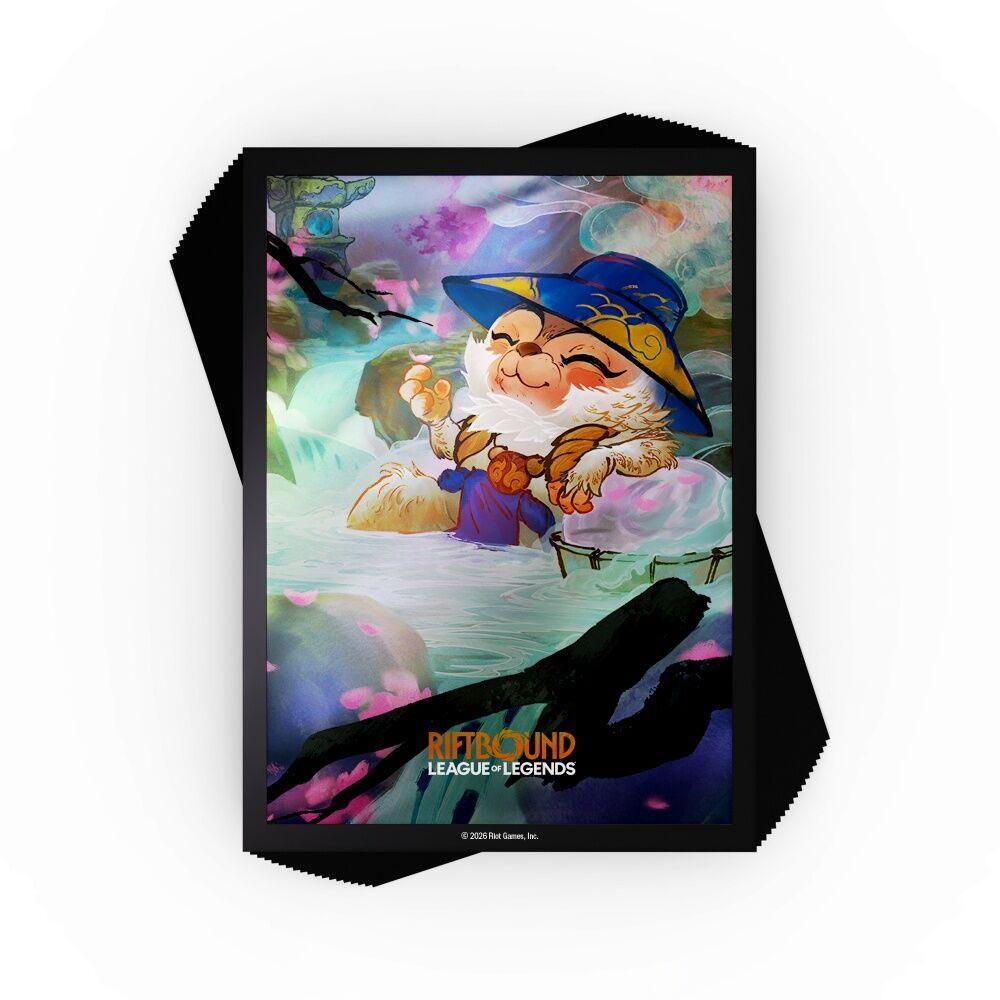 Card Sleeves: Riftbound- Spiritforged-‘Spirit Blossom Teemo’ Art (100 ct)
