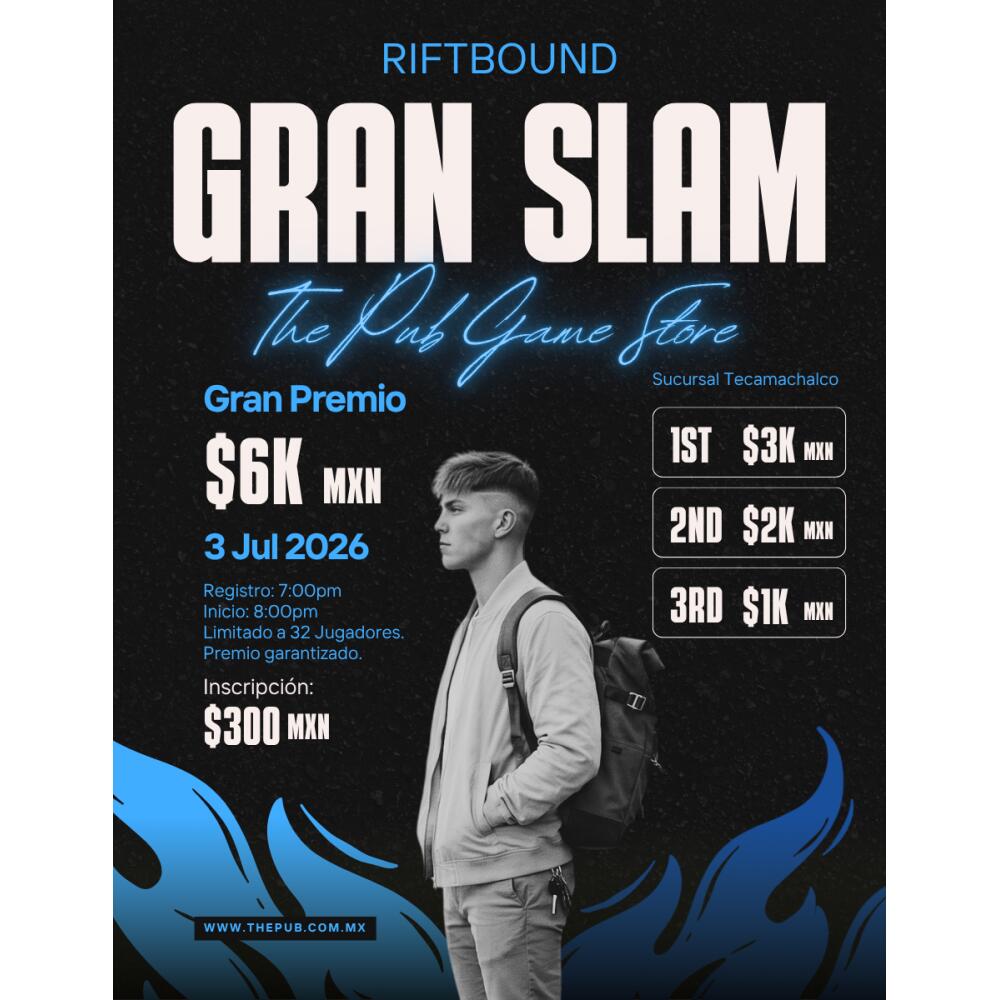 Riftbound Gran Slam Tecamachalco 3 Julio