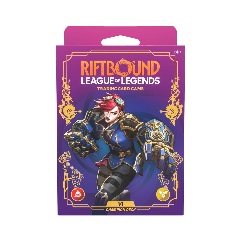 Riftbound TCG: Set 3- Unleashed- Champion Deck – Vi