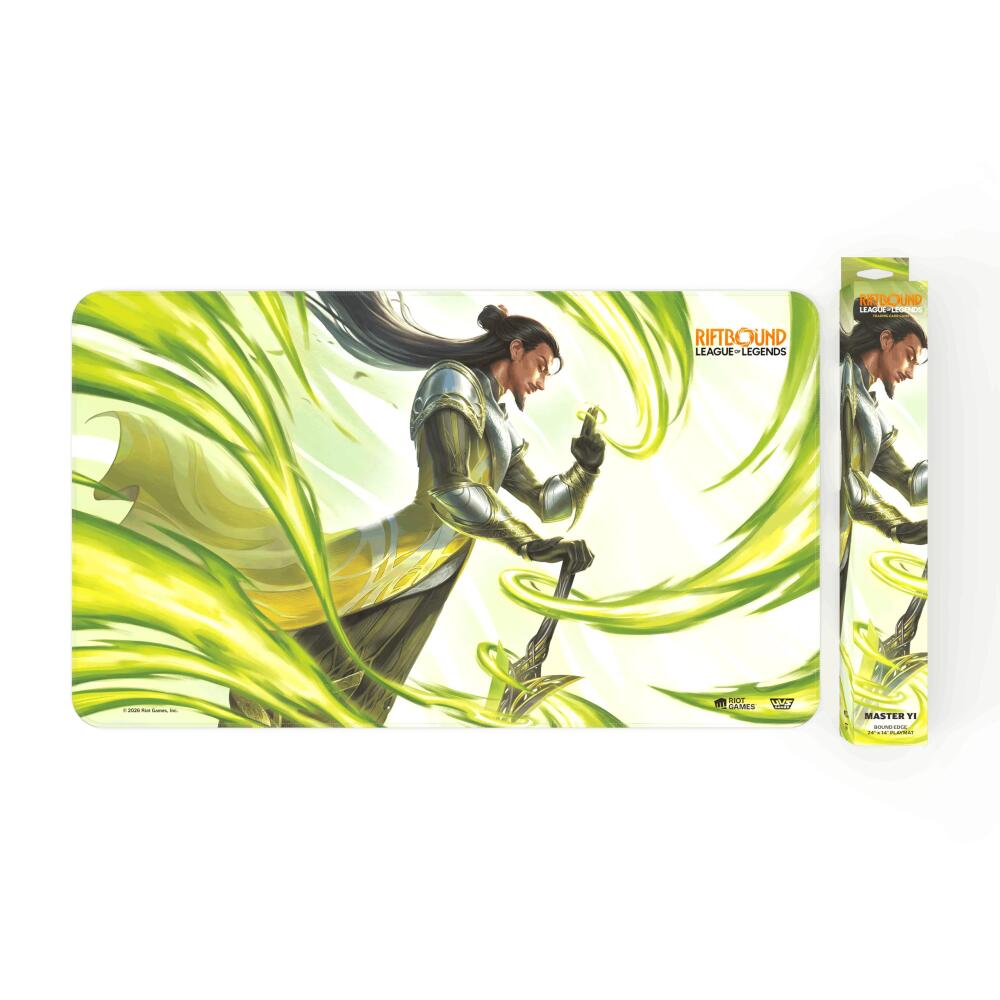 Playmat Riftbound unleashed - Master Yi