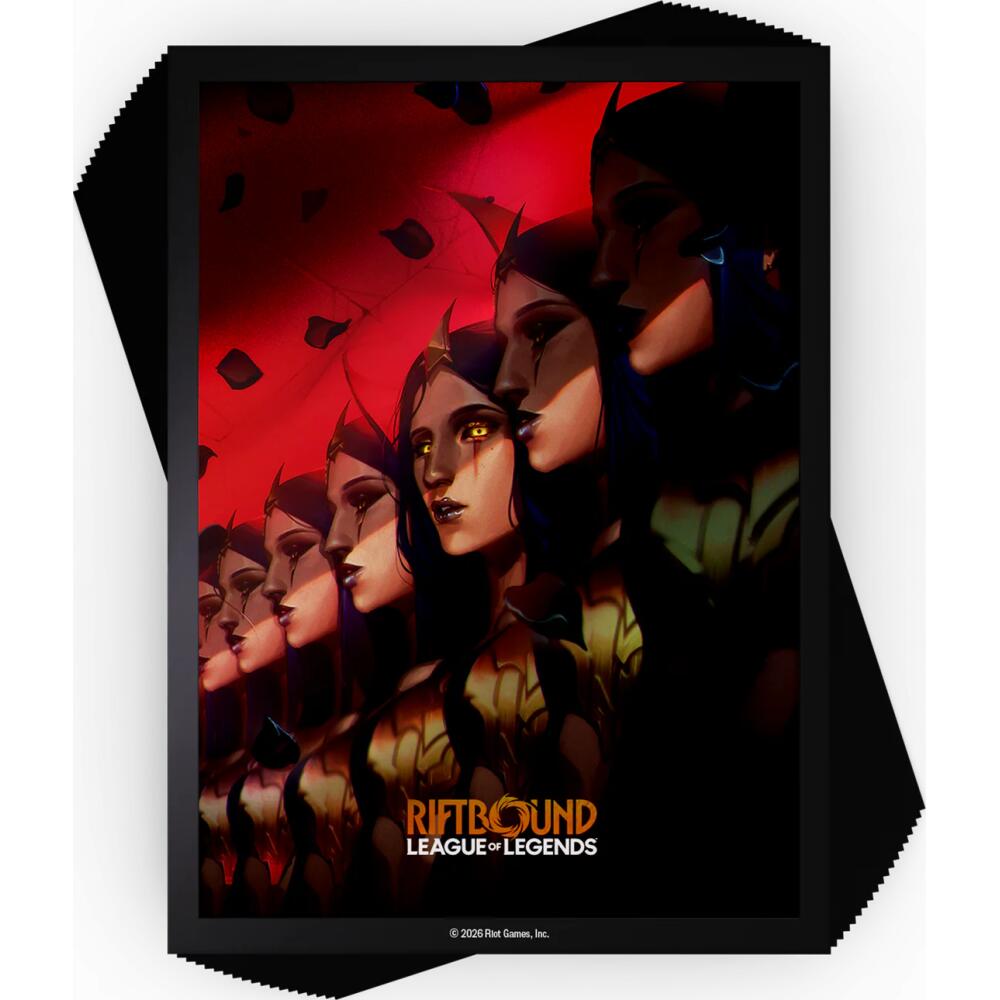 Card Sleeves: Riftbound- Unleashed-‘Leblanc, Deciever’ Art (100 ct)