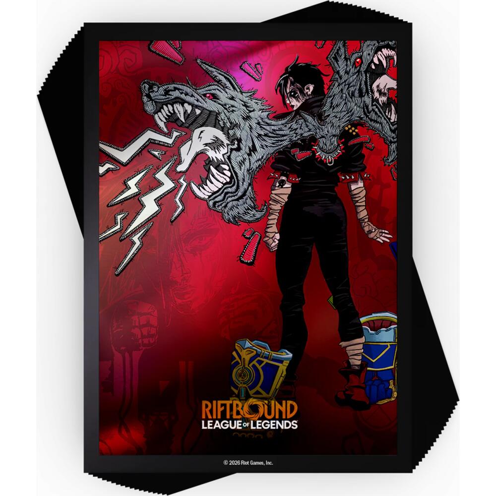 Card Sleeves: Riftbound- Unleashed-‘Vi, Piltover Enforcer’ Art (100 ct)