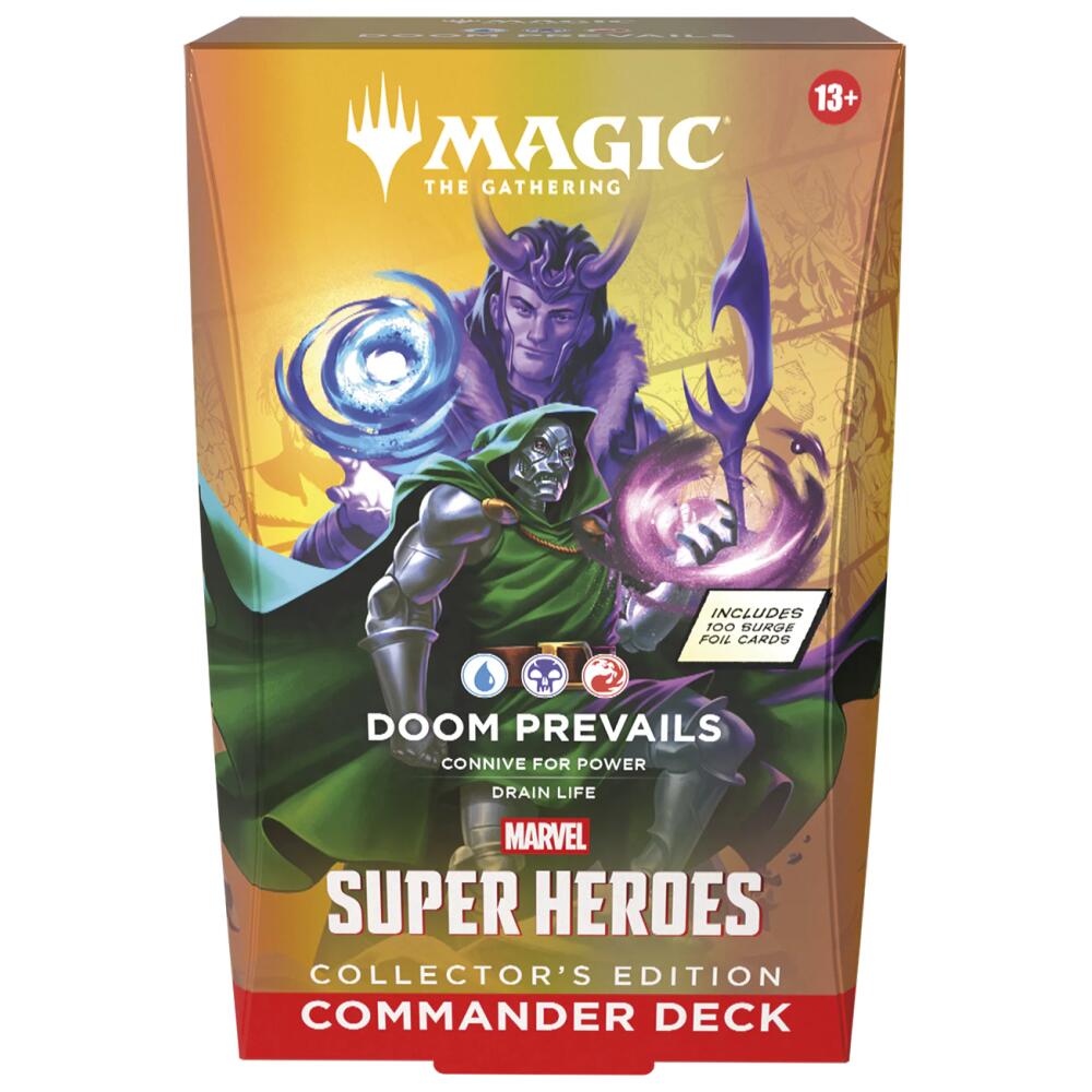 MTG: Universes Beyond- Marvel Super Heroes Commander Deck- Doom Prevails Collector Edition