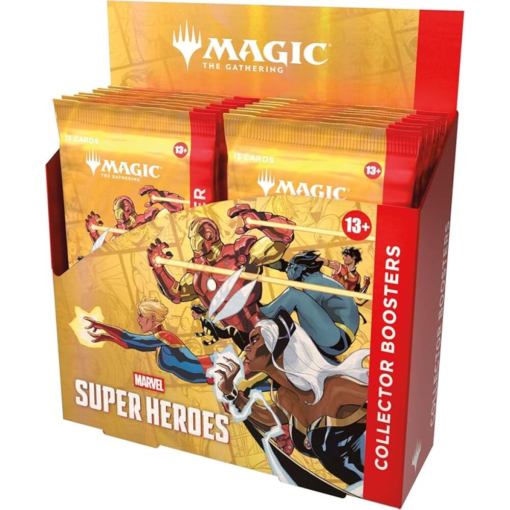 MTG: Universes Beyond- Marvel Super Heroes Collector Booster Display