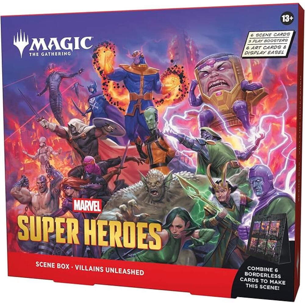 MTG: Universes Beyond- Marvel Super Heroes Scene Box- Villians Unleashed