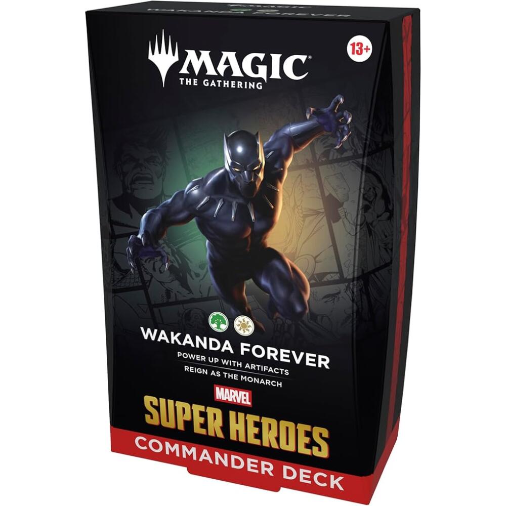 MTG: Universes Beyond- Marvel Super Heroes Commander Deck- Wakanda Forever