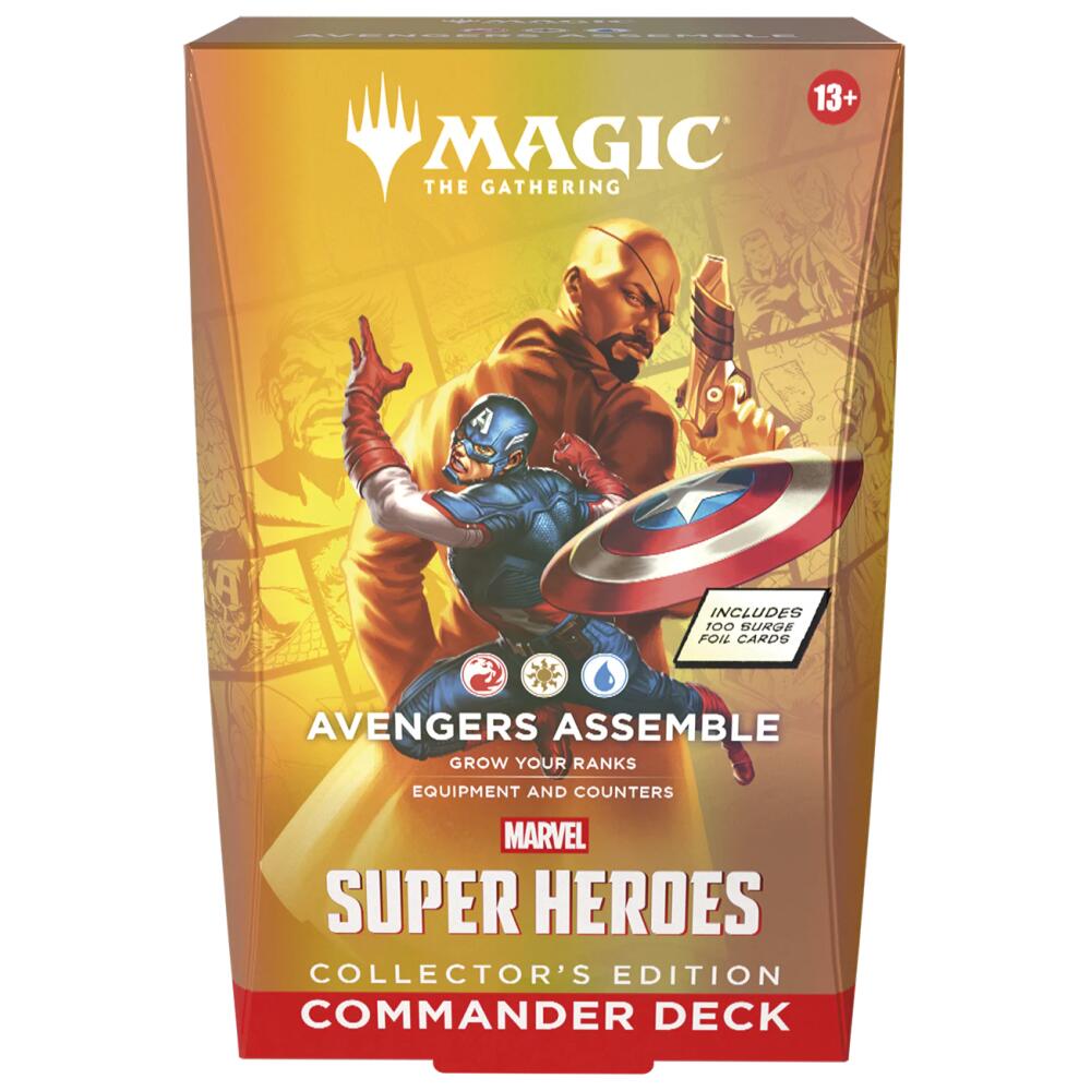 MTG: Universes Beyond- Marvel Super Heroes Commander Deck- Avengers Assemble Collector Edition