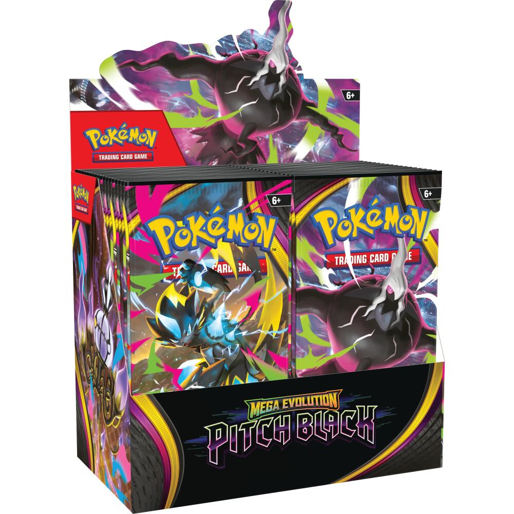 Pokemon Mega Evolutions - Pitch Black - Booster Box Ing