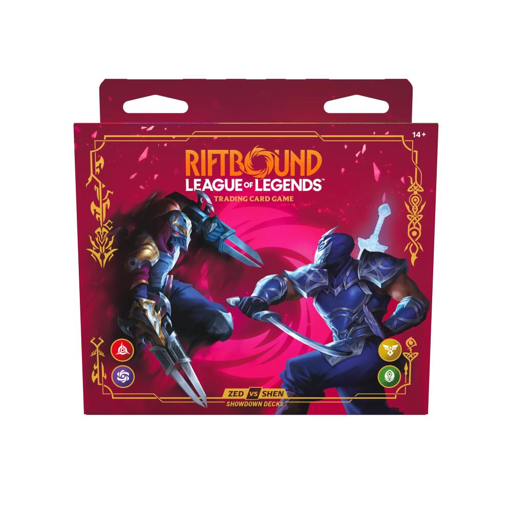 Riftbound TCG: Set 4 - Vendetta Showdown Deck - Zed vs Shen