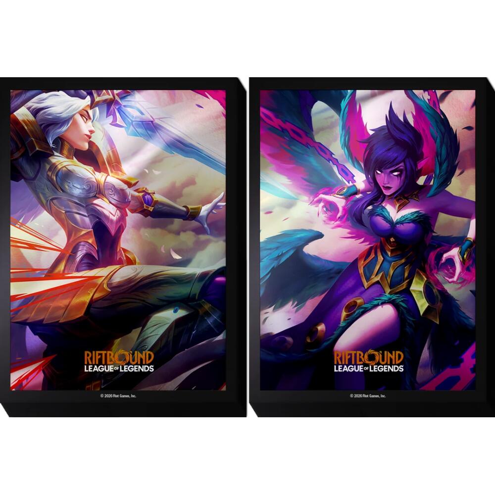 Card Sleeves: Riftbound- Vendetta-‘Morgana Vs Kyle’ Art (100 ct)