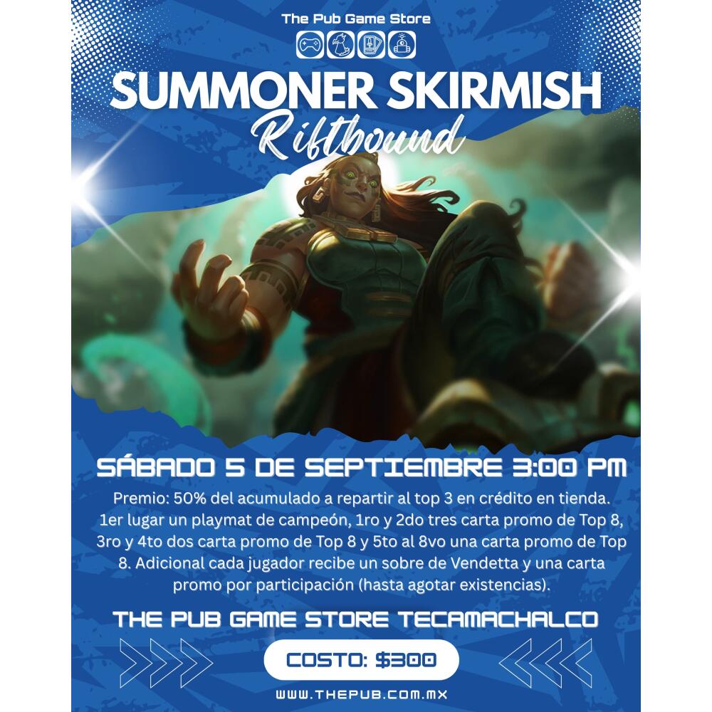 Riftbound Summoner's Skirmish - 05 de Septiembre